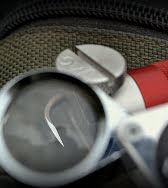 The ultra eye looking at a hook