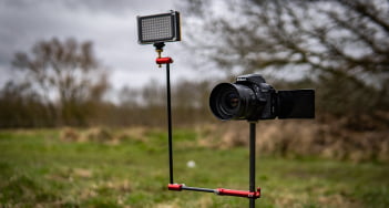 JAG self take kit set up to take photo