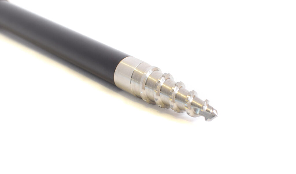 Close up of JAG Prolite Black Xcavator