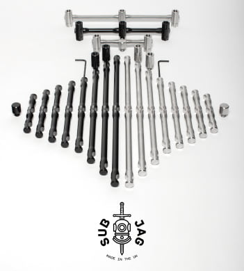 SUB x JAG builder - full range flat lay