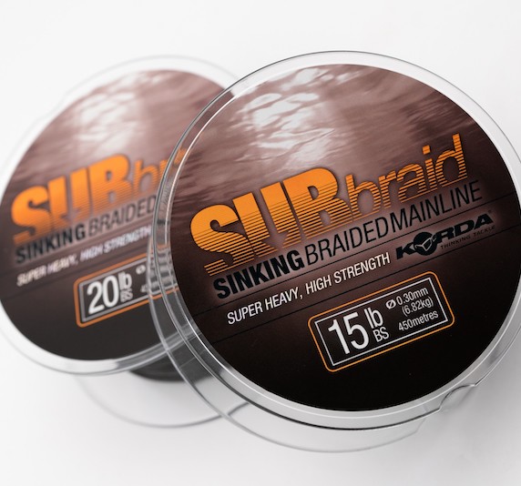 KORDA | SUB BRAID - FAST SINKING BRAIDED MAINLINE