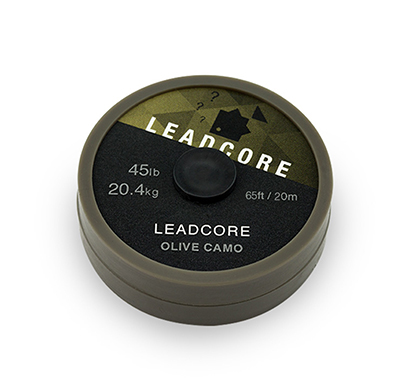 THINKING ANGLERS | LEADCORE LEADER 45LB OLIVE CAMO