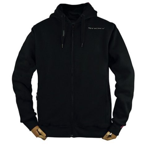 STICKY BAITS | BLACK HOOD ZIP UP