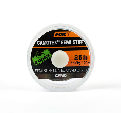 FOX | EDGES CAMOTEX SEMI STIFF COATED CAMO BRAID