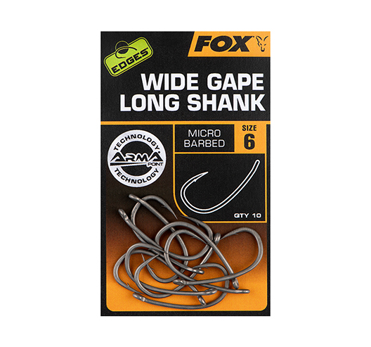 FOX | EDGES ARMAPOINT WIDE GAPE LONG SHANK