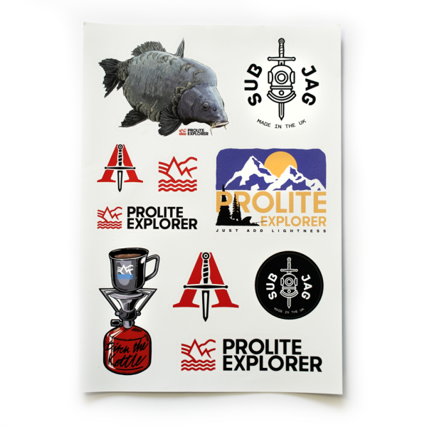 PROLITE EXPLORER | A5 STICKER BOMB SHEET